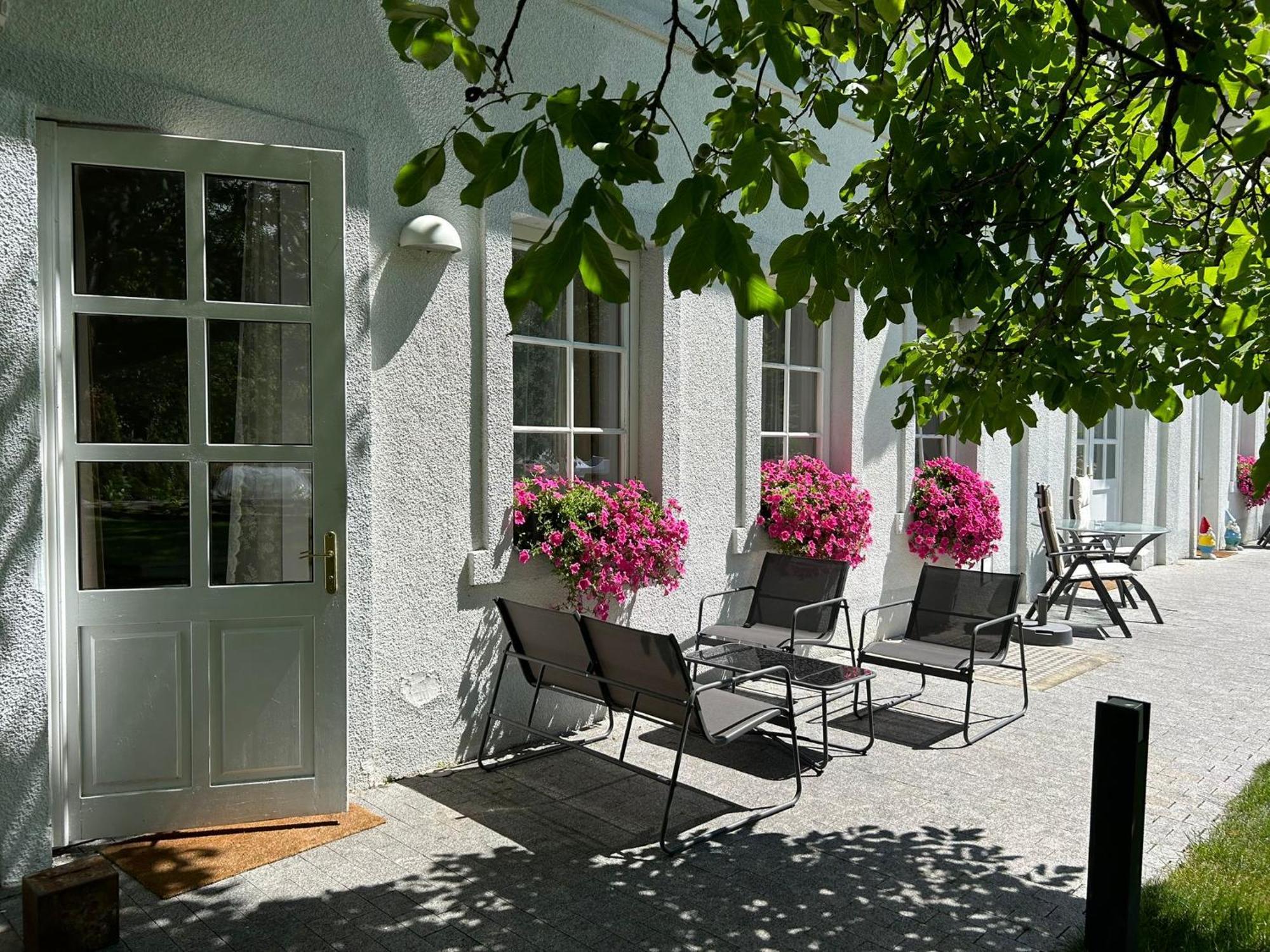 Apartment Mit Gartenblick Und Terrasse